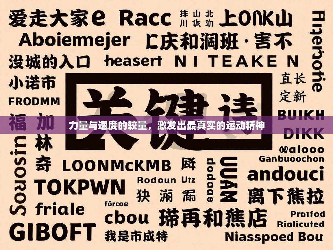 力量与速度的较量,激发出最真实的运动精神 第1张